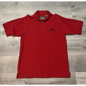 VTG 131 Kentucky Derby 2005 Churchill Down Official Polo Red SS Polo Shirt Sz M